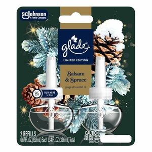 Glade Limited Edition Balsam & Spruce Oil Refills